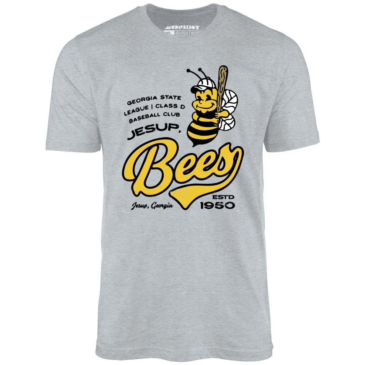 Jesup Bees - Georgia - Vintage Defunct Baseball Teams - Unisex T-Shirt