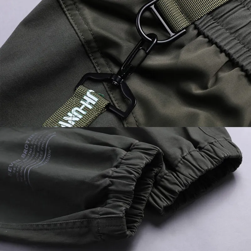JH Green Cargo Pants tactical Japanese black Techwear