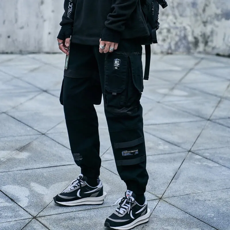 JH Green Cargo Pants tactical Japanese black Techwear