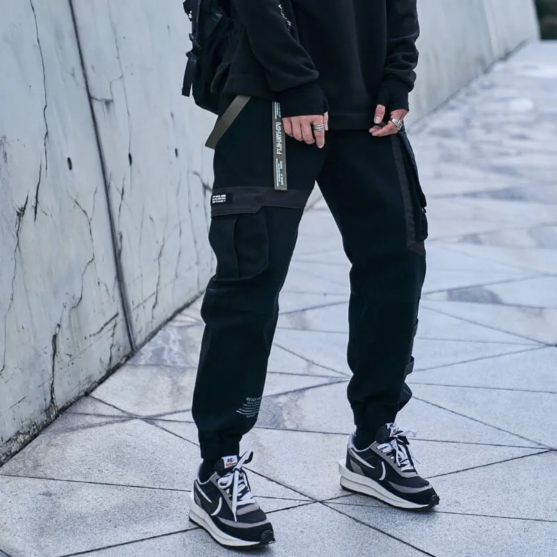 JH Green Cargo Pants tactical Japanese black Techwear