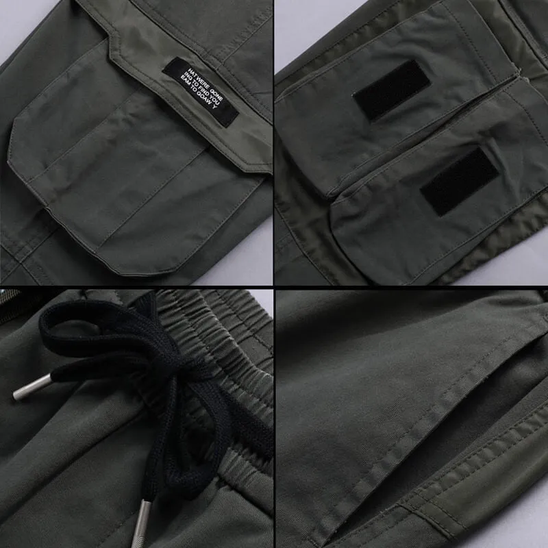 JH Green Cargo Pants tactical Japanese black Techwear