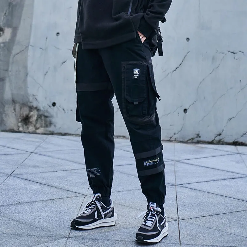 JH Green Cargo Pants tactical Japanese black Techwear