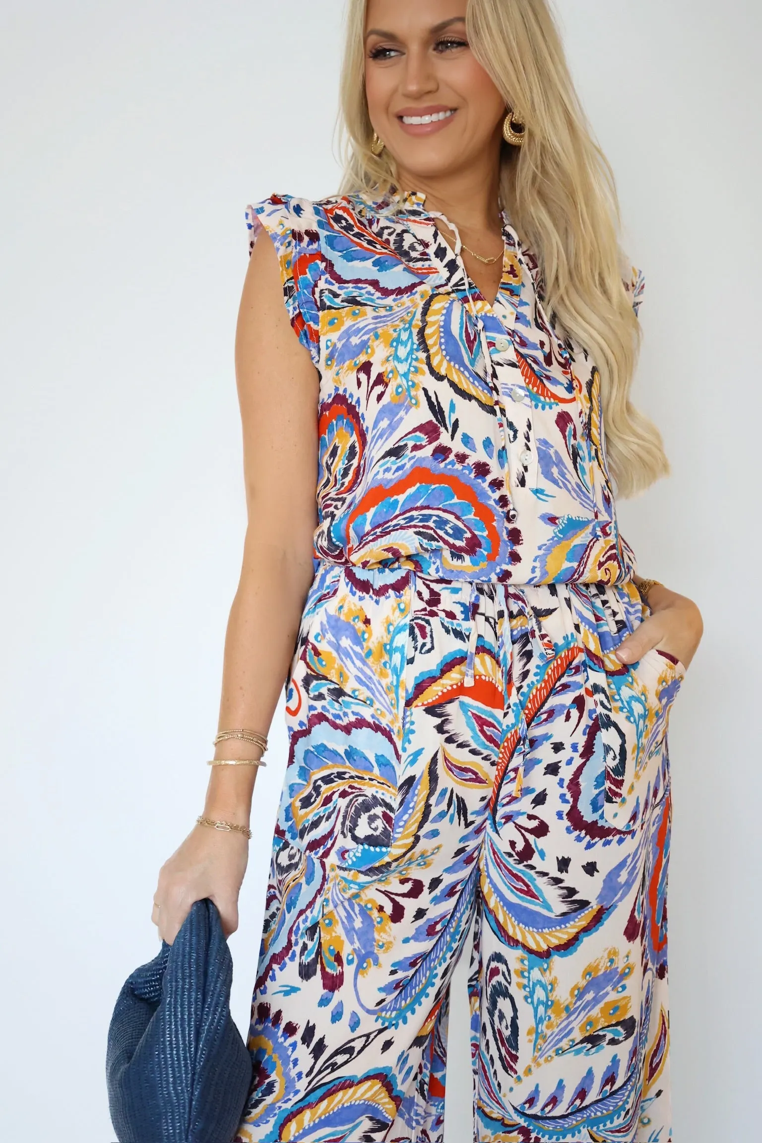 Jinora Top (FINAL SALE) Low Profile Waistband Integration Adjustable drawstring