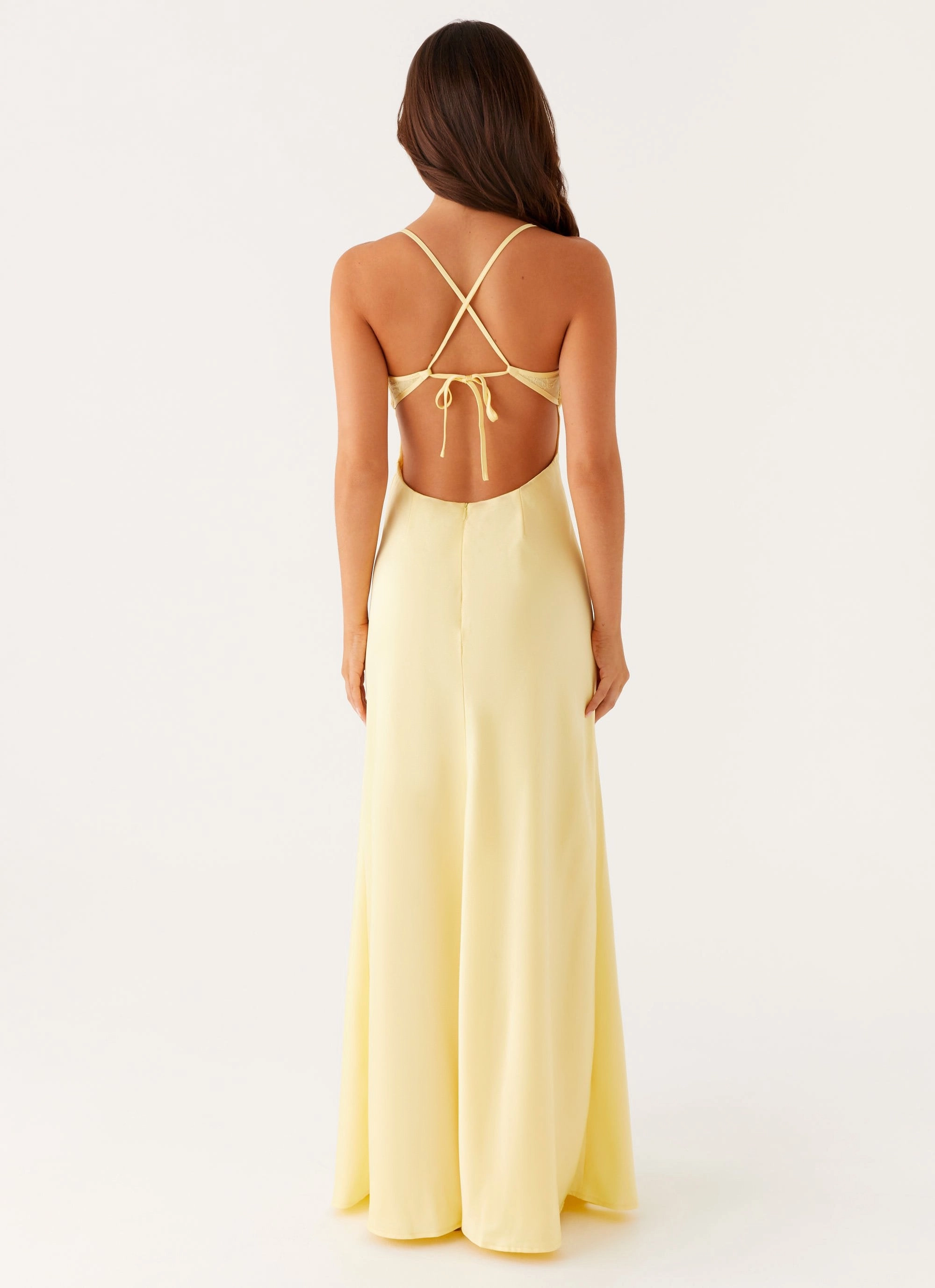 Classic Tailoring Smart Design Joanie Maxi Dress - Yellow