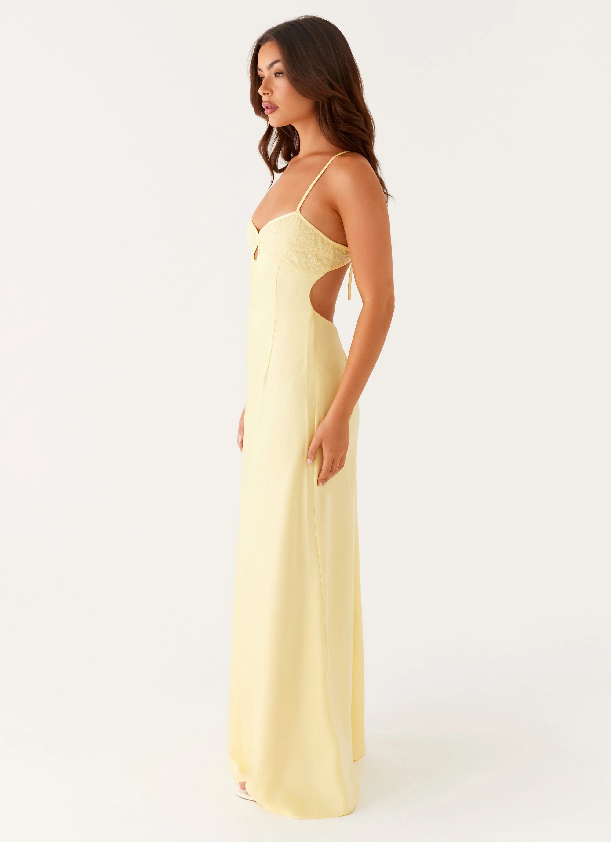 Japan Cool Smooth Layers Joanie Maxi Dress - Yellow
