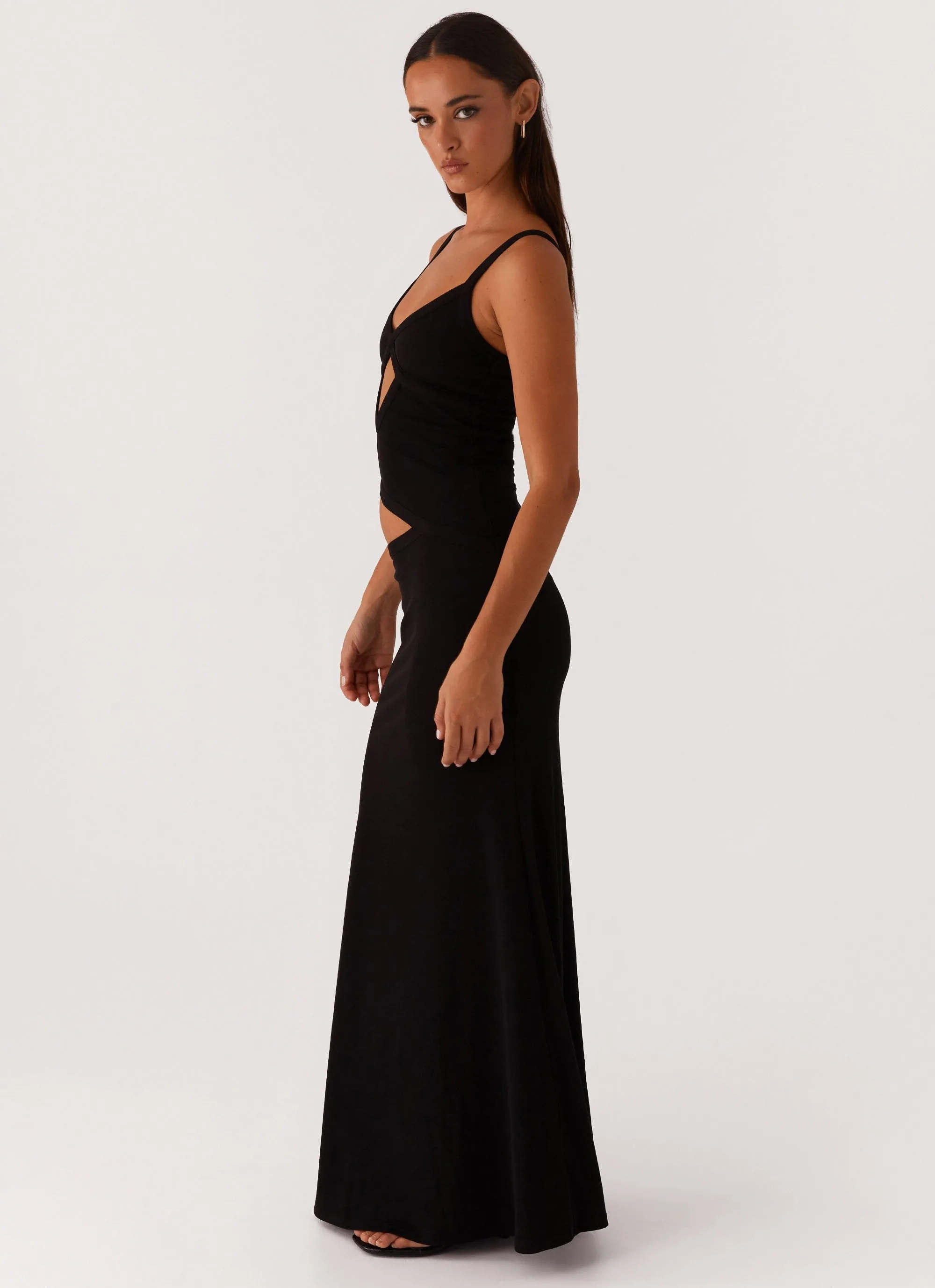 Jocelyn Maxi Dress - Black Everyday Ready Layered Fit