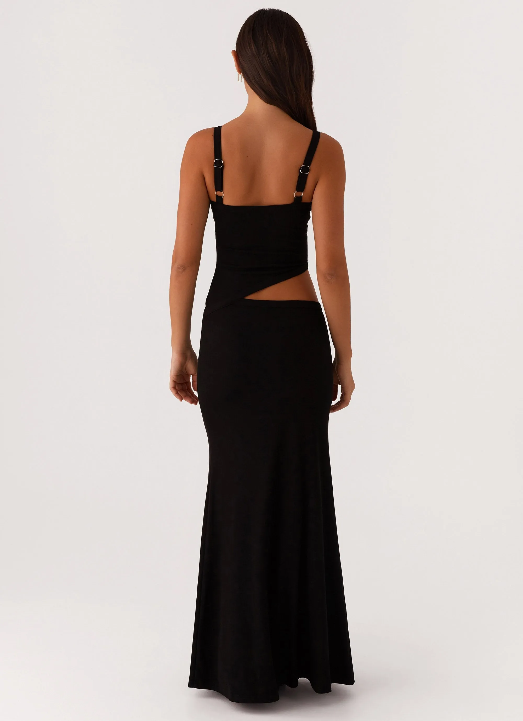 Smart Layering Party Perfect Jocelyn Maxi Dress - Black