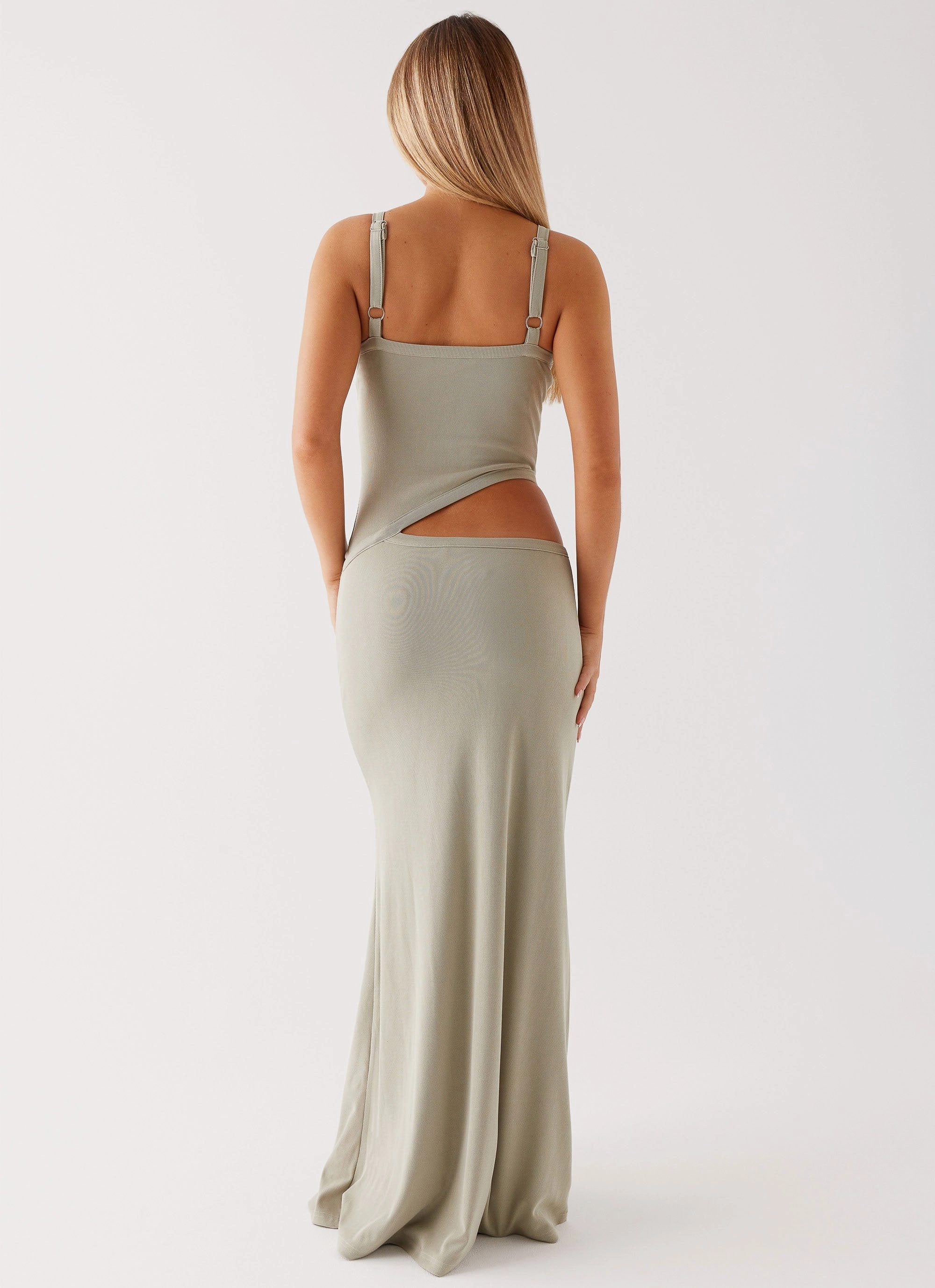 Jocelyn Maxi Dress - Sage Balanced Tones