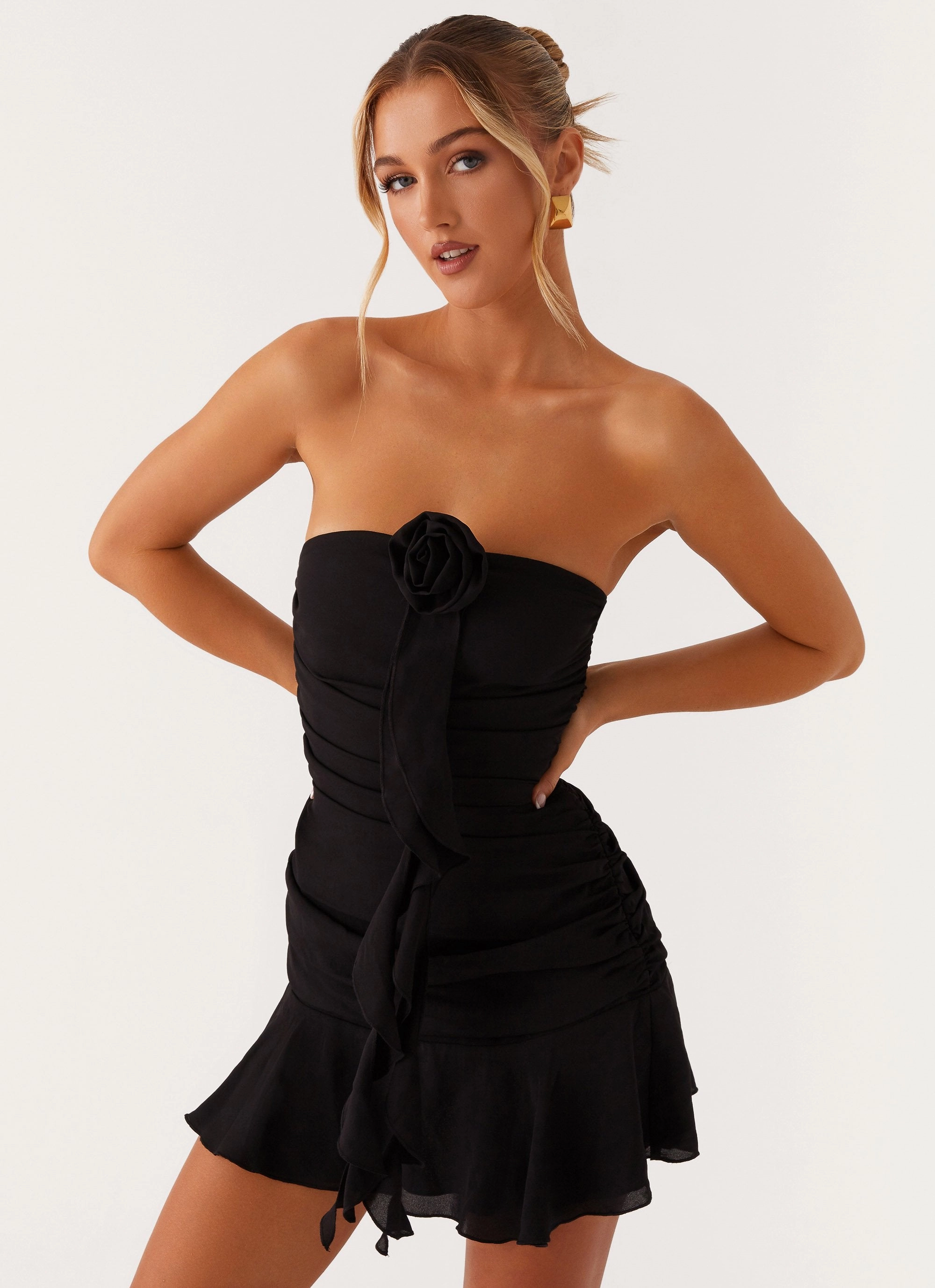 Travel Edge Jodie Mini Dress - Black