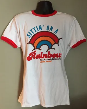 John Prine "Sittin' On A Rainbow" T-Shirt - OH BOY RECORDS