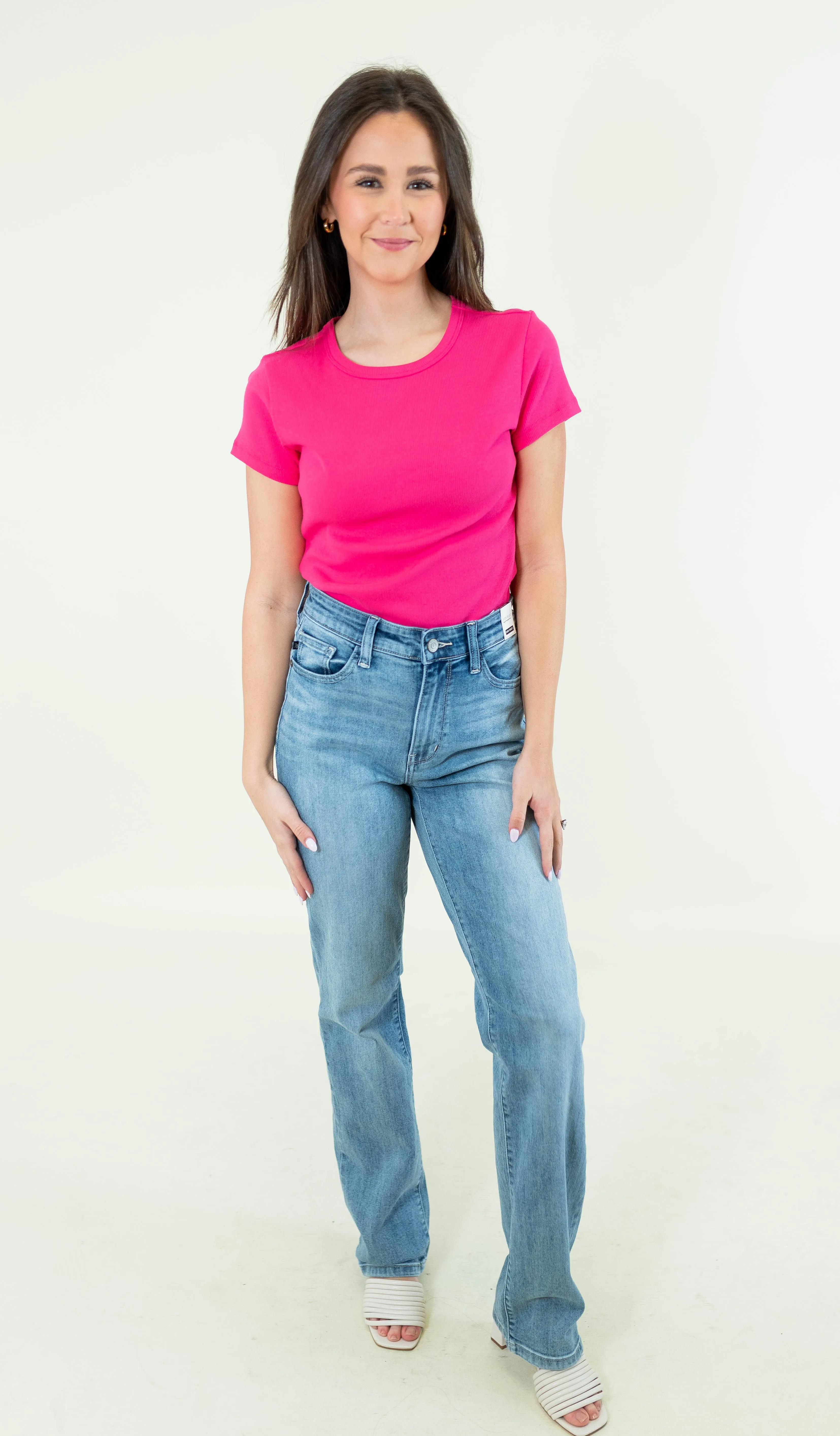 Judy Blue: HW Dad Jeans