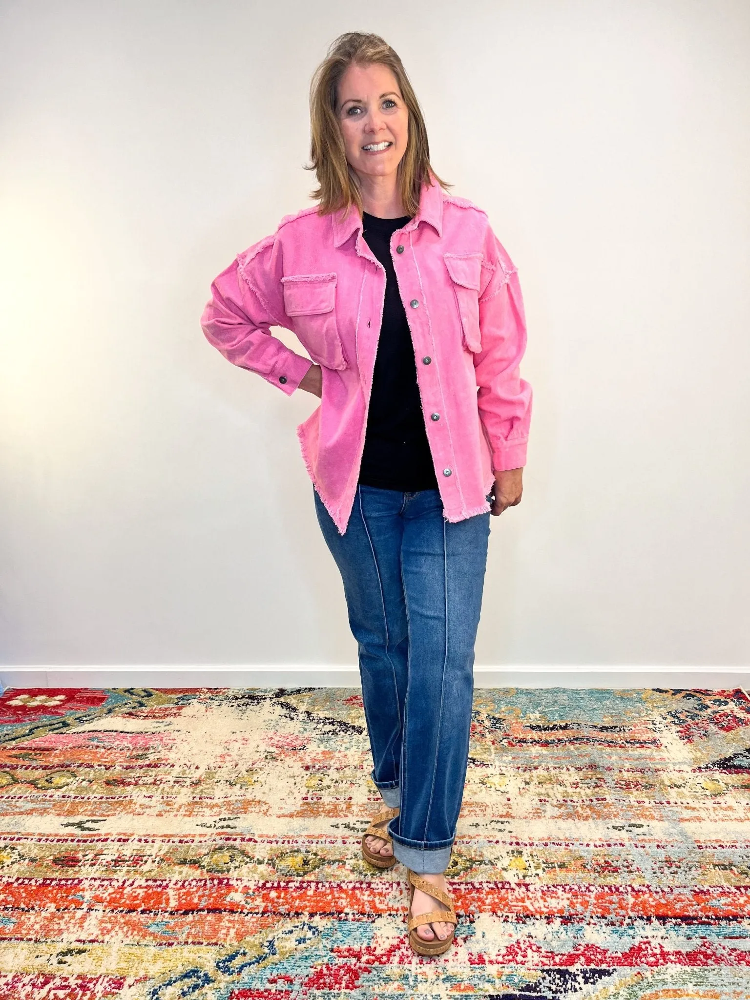 Judy Blue LiftLine Straight Jeans with Butt Lifting Seams