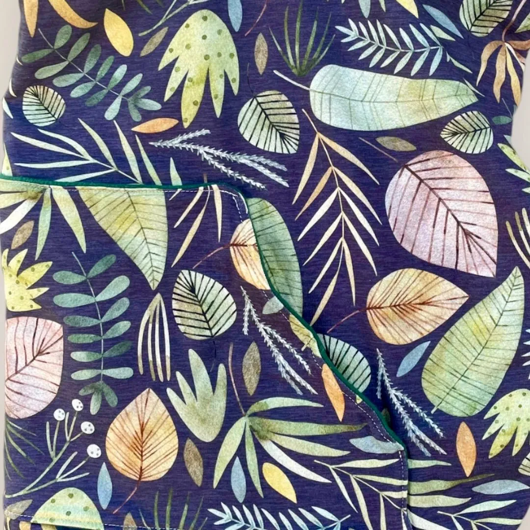 Jungle Leaves - Organic Luxe Carrier Cover