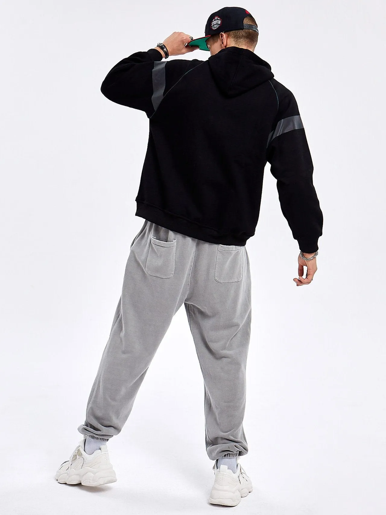 JUSTNOTAG Plain Cotton Zip-Up Hoodies