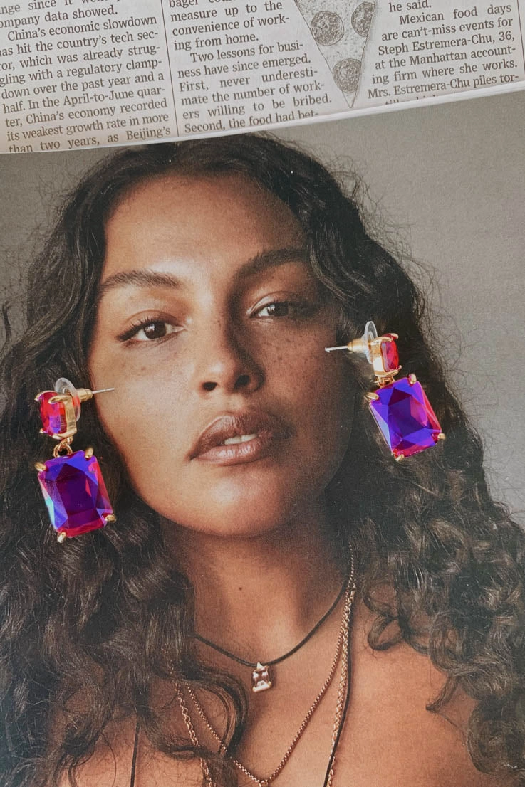 WaterResistantCoating Kaleidoscope Earrings