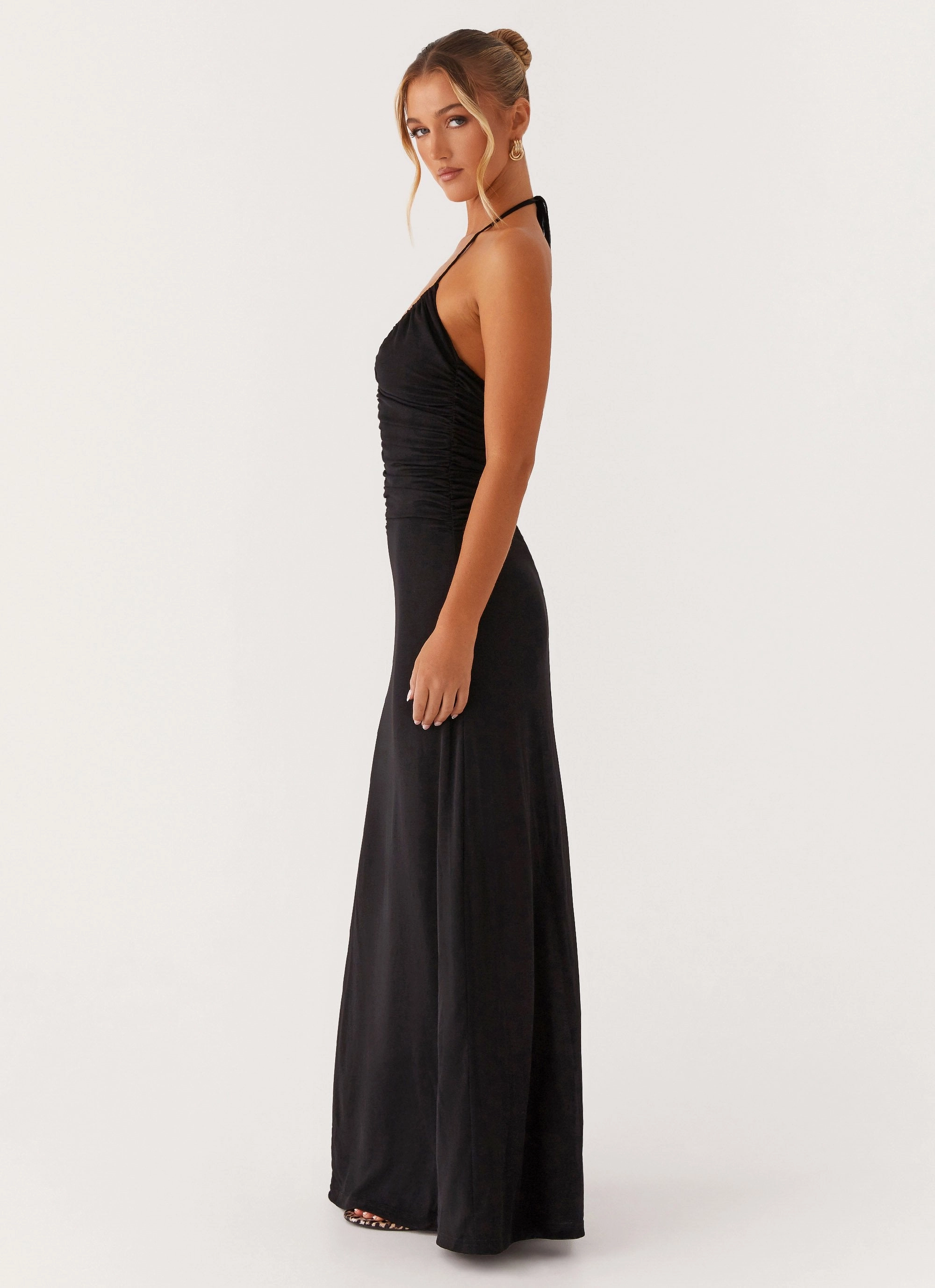 Kansas Maxi Dress - Black Beachwear Fashionable Design