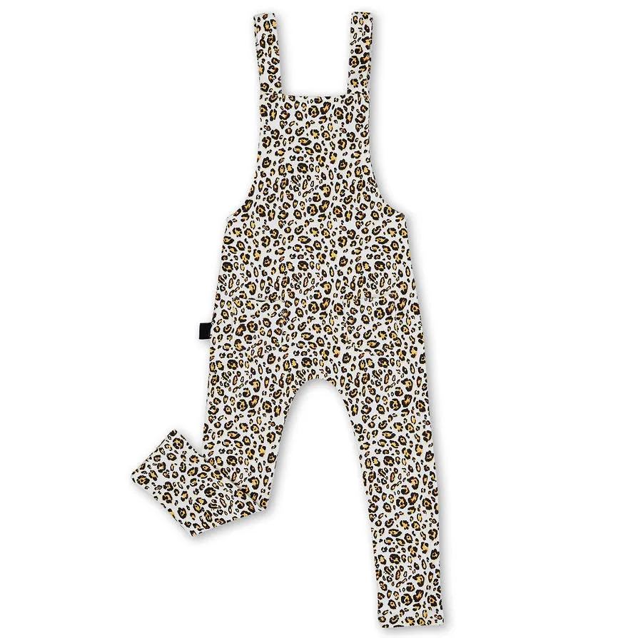 Kapow Animal Instinct Overalls - Milk
