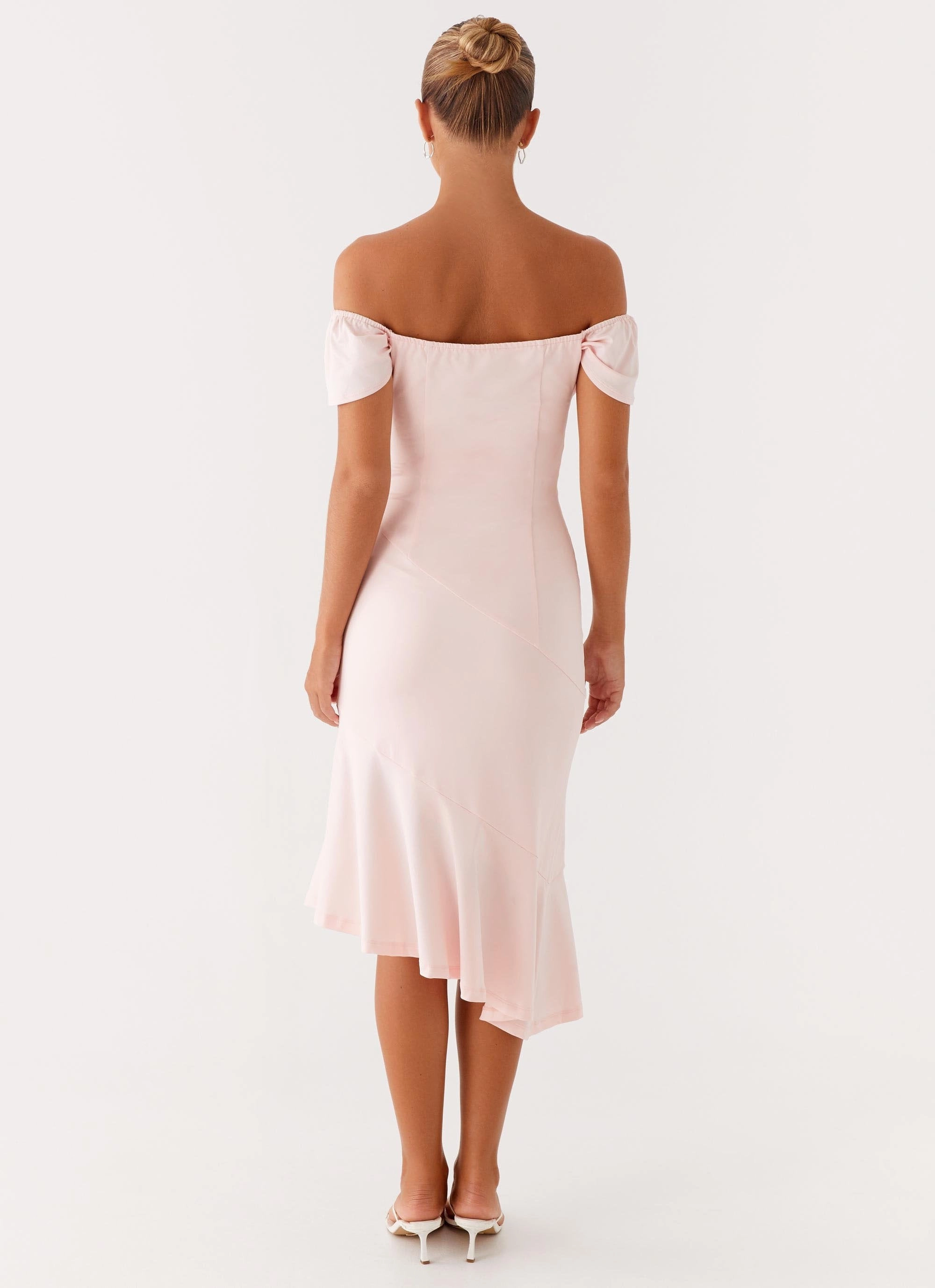 Katherine Midi Dress - Pink Fresh Style
