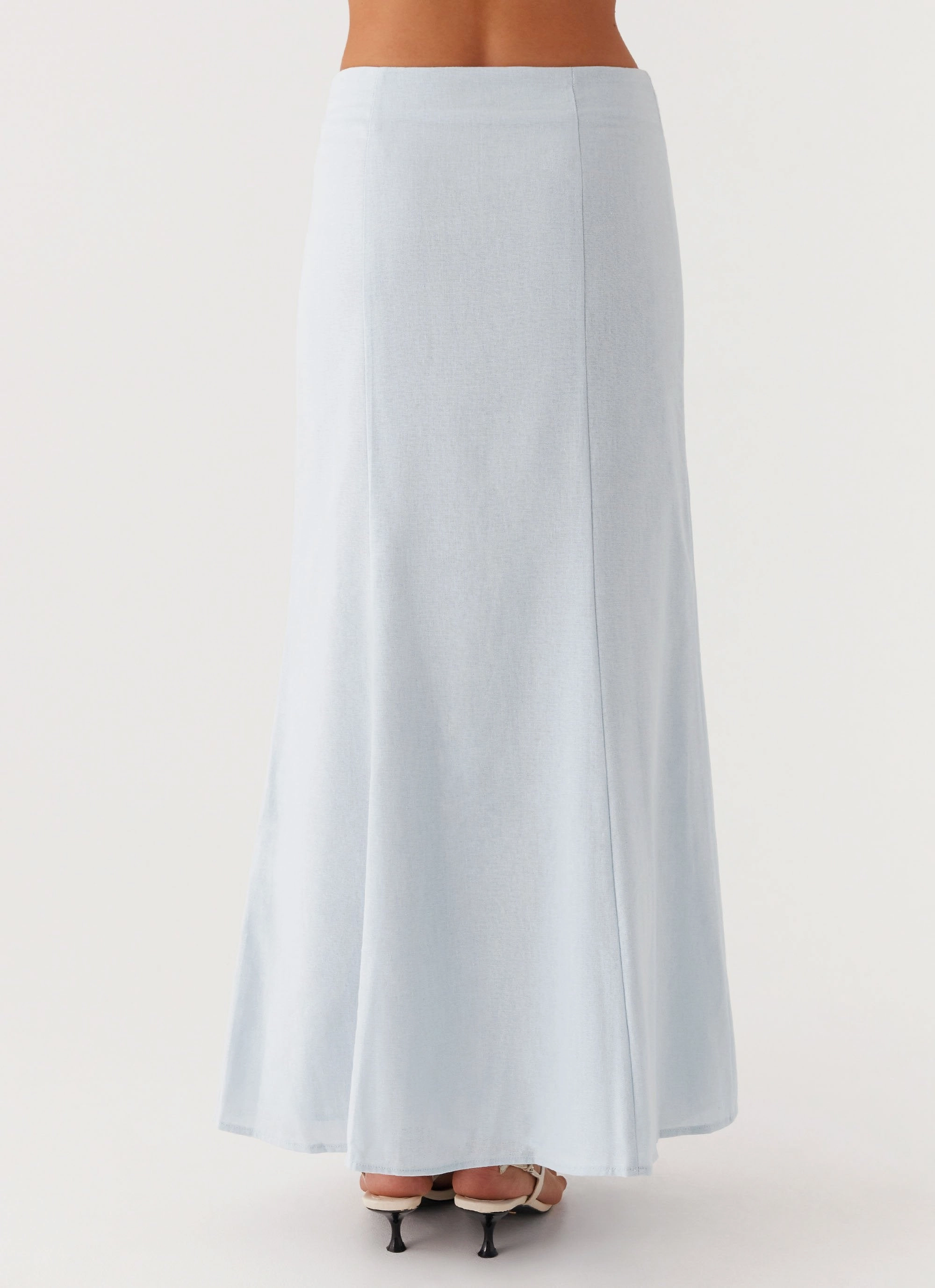 Day To Night Keep Moving Maxi Skirt - Blue