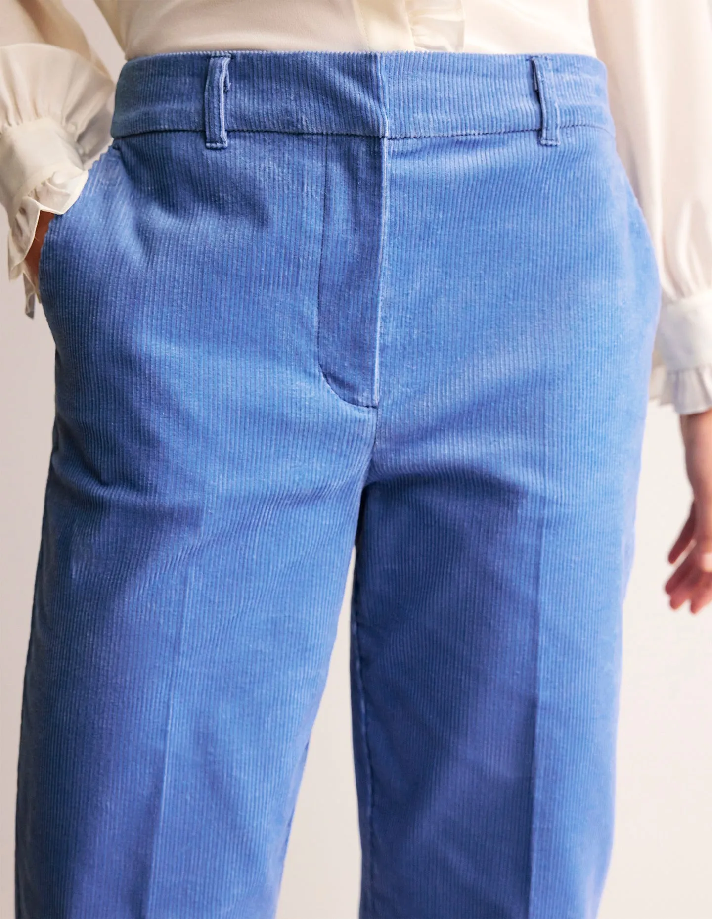 Kew Cord Trousers-Marina