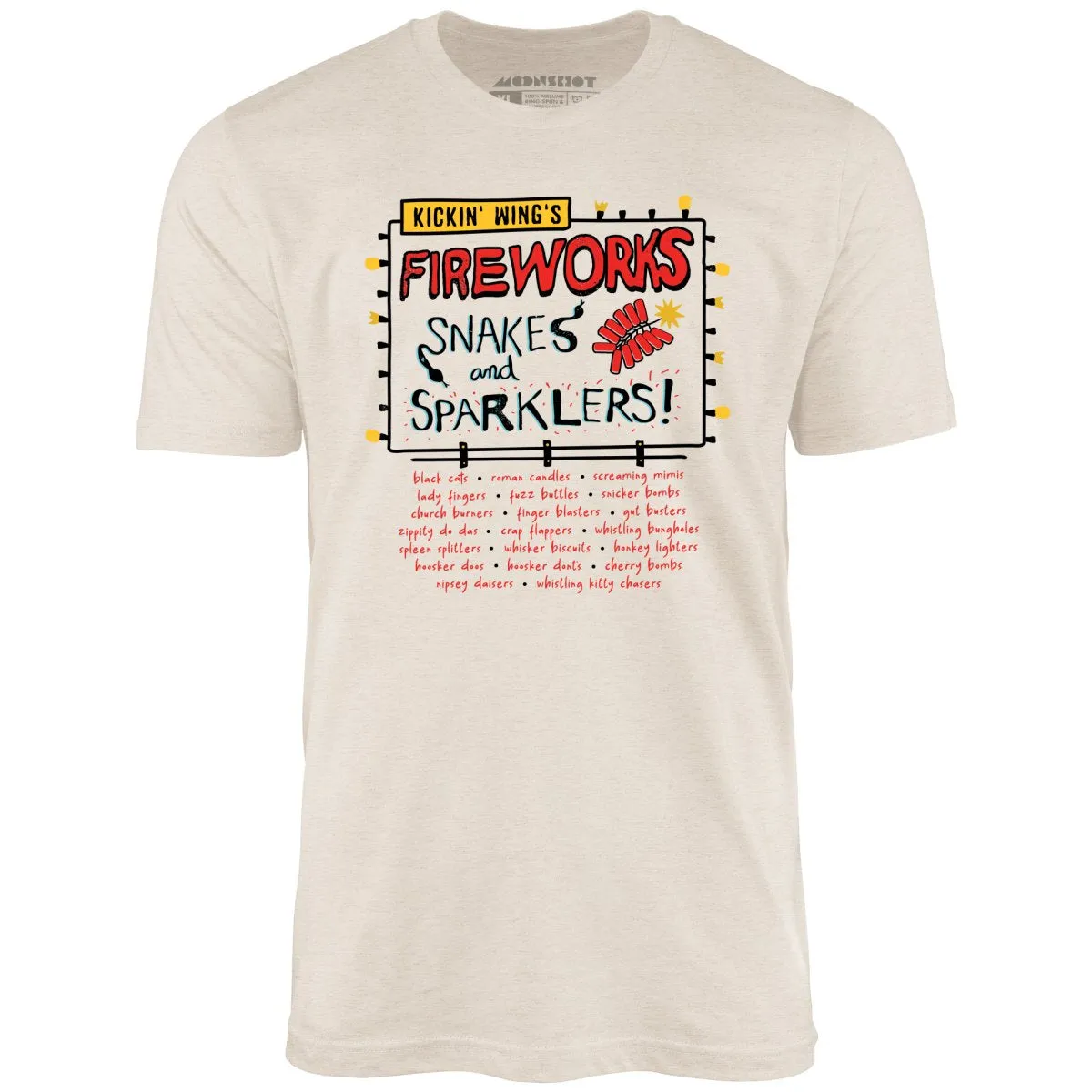 Kickin' Wing's Fireworks - Unisex T-Shirt