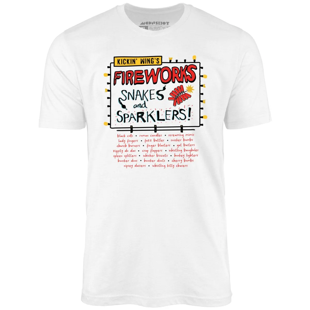 Kickin' Wing's Fireworks - Unisex T-Shirt