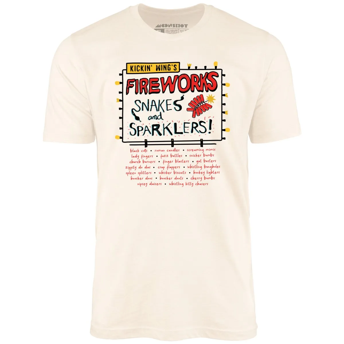 Kickin' Wing's Fireworks - Unisex T-Shirt