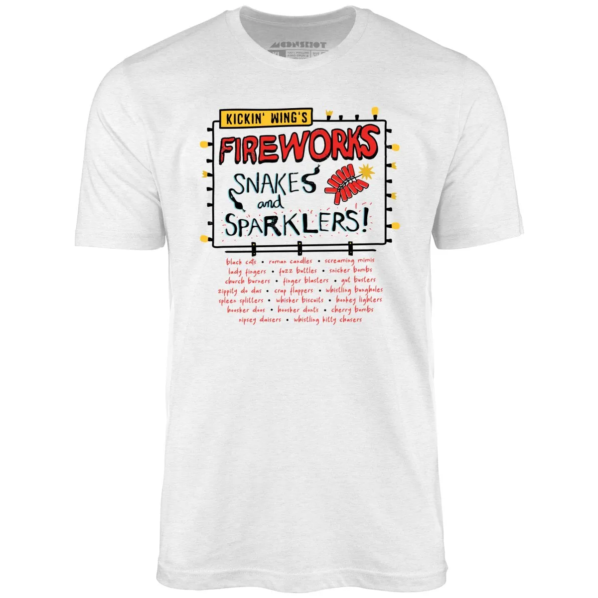 Kickin' Wing's Fireworks - Unisex T-Shirt