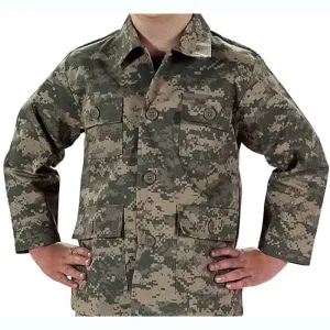 Kids ACU Digital Camouflage - Military BDU Shirt
