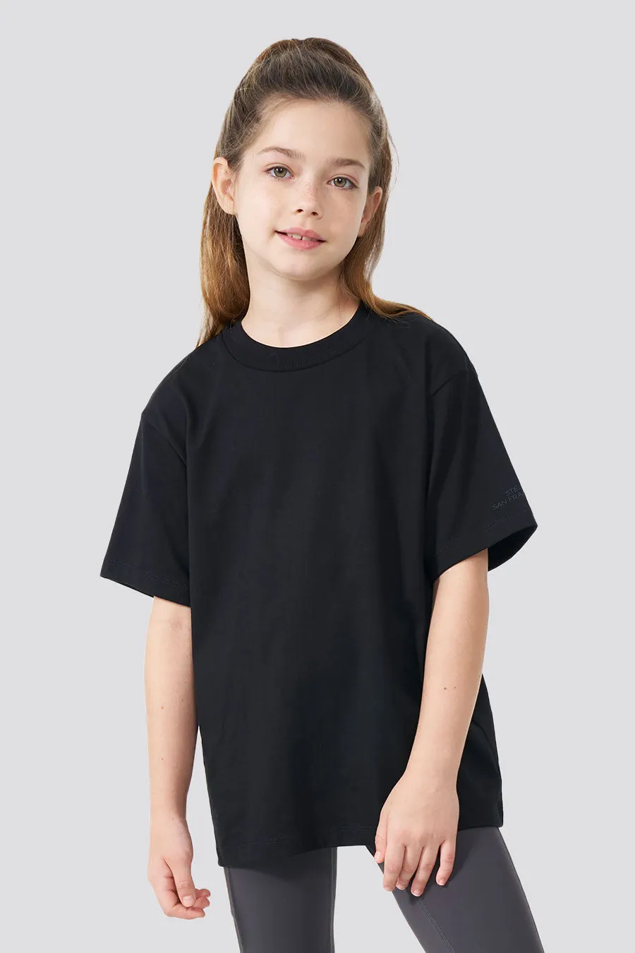 Kids Comfy Oversized Cotton Tee