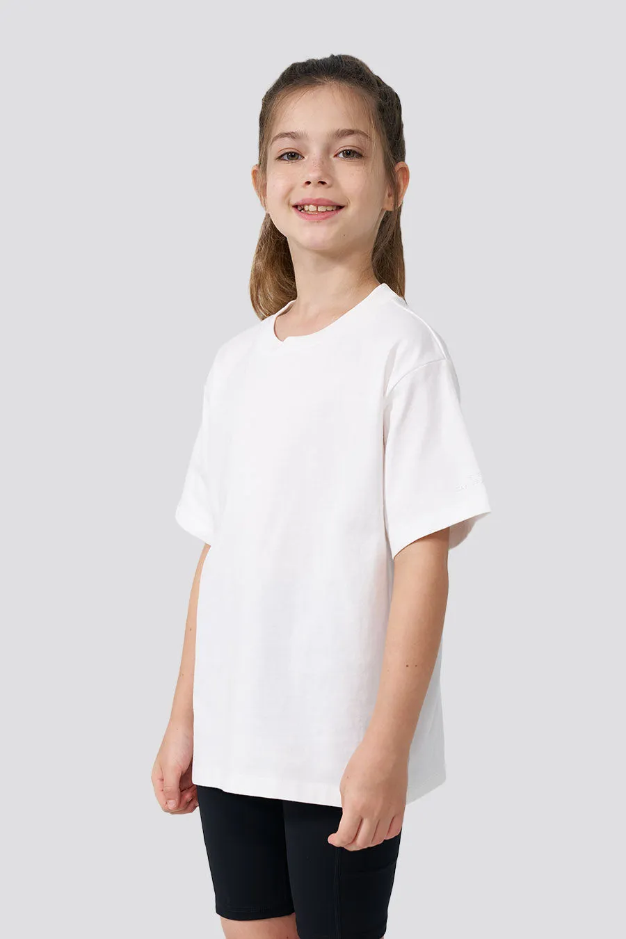 Kids Comfy Oversized Cotton Tee