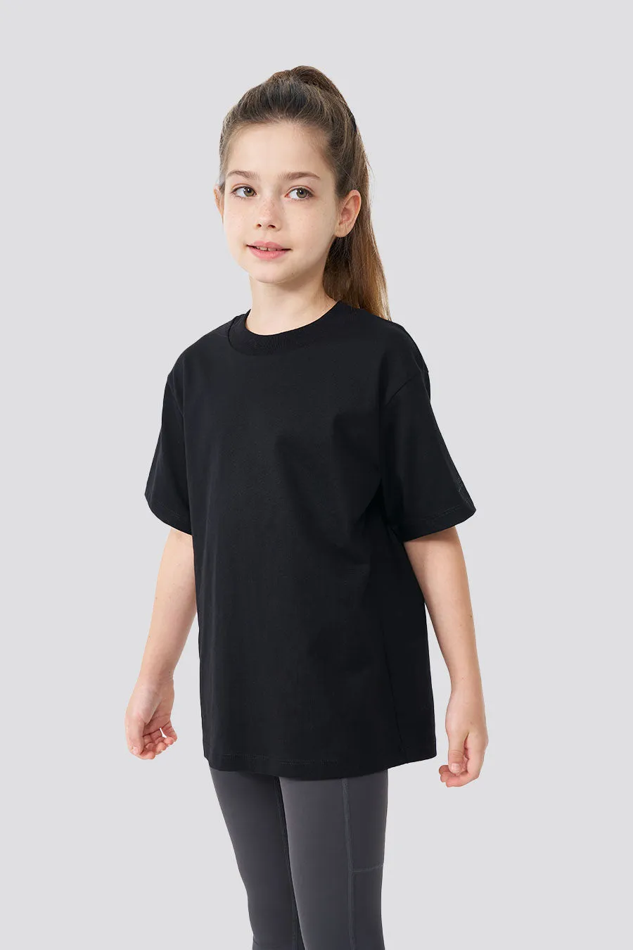 Kids Comfy Oversized Cotton Tee