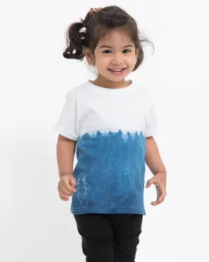 Kids Ombre Indigo Tie Dye T-Shirt