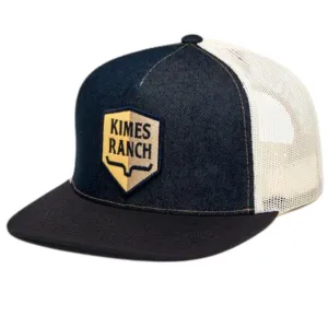 Kimes Ranch Jack Trucker Cap in Denim S22-162004