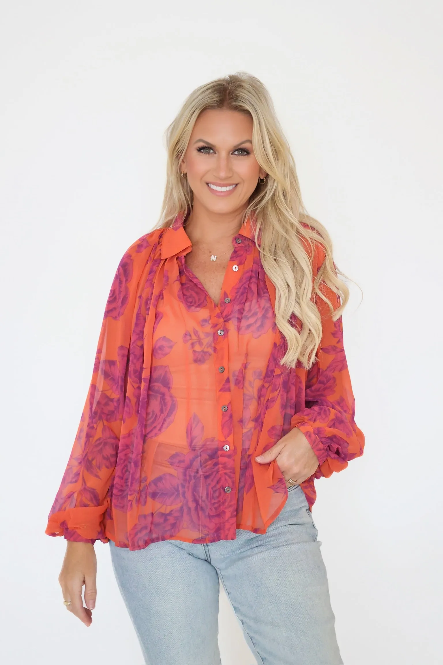 Kira Blouse Tapered Cut