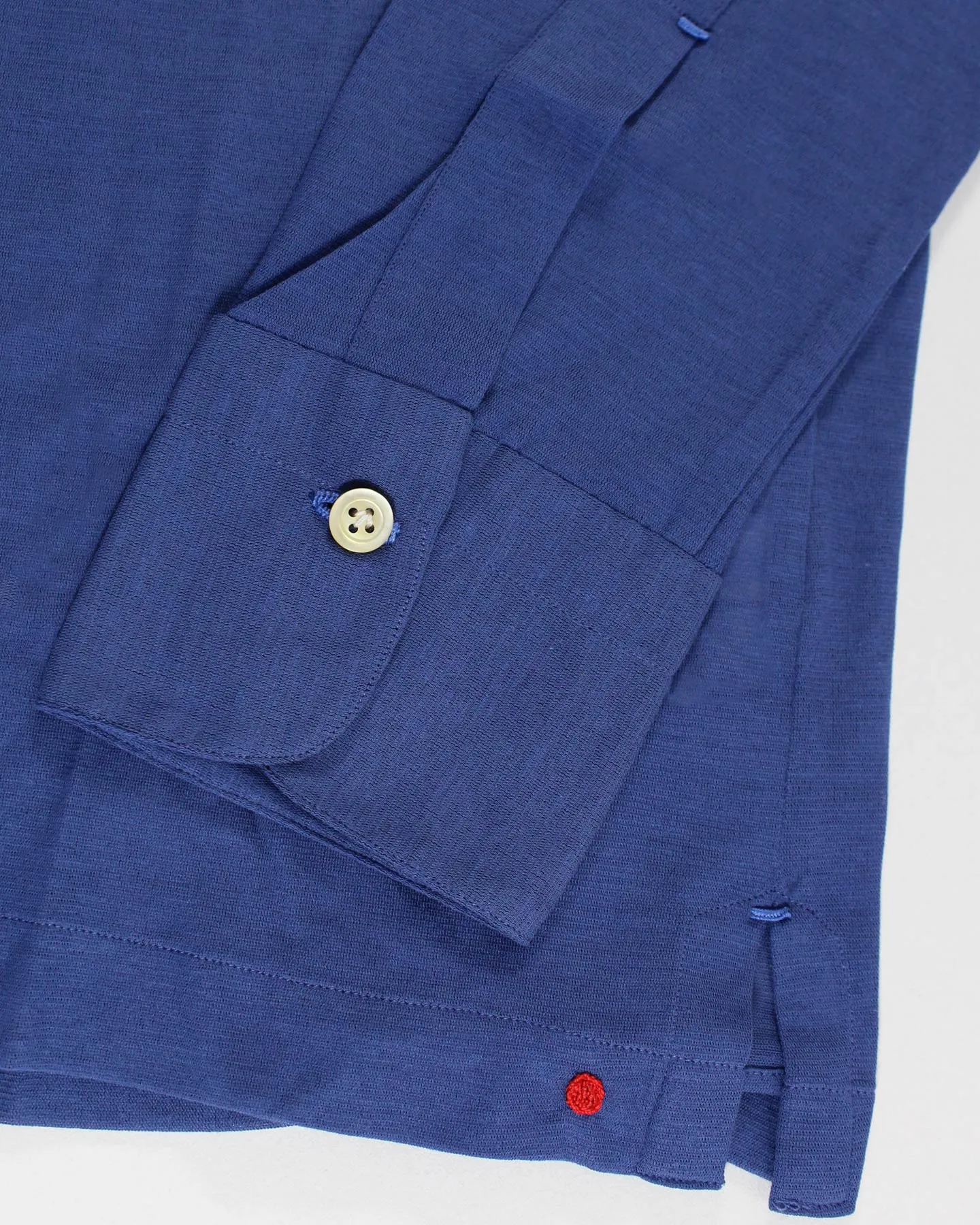 Kiton Band Collar Shirt Dark Blue 39 - 15 1/2 SALE