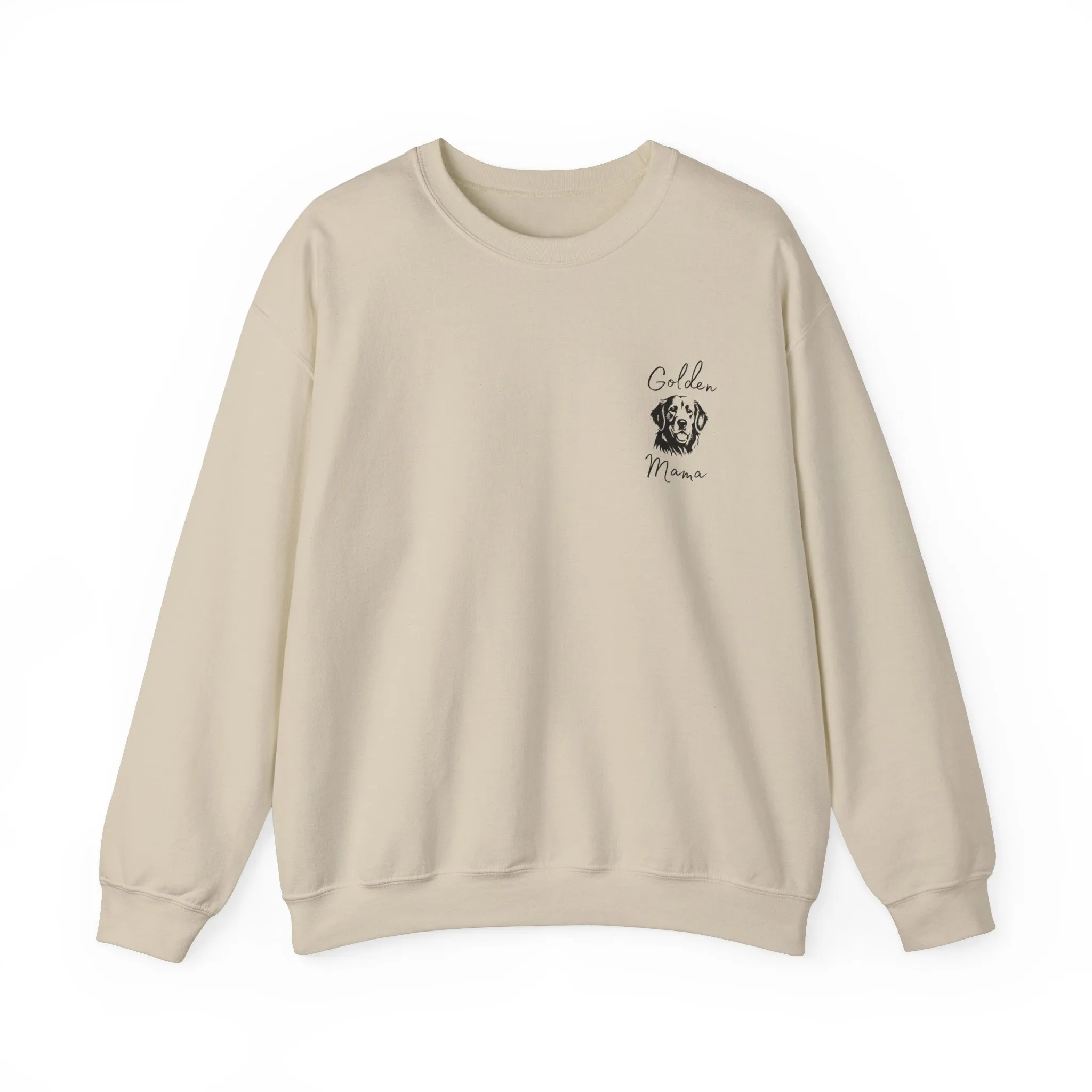 Labrador Mama Crewneck Sweatshirt - Dog Lover College Style Gift for Her