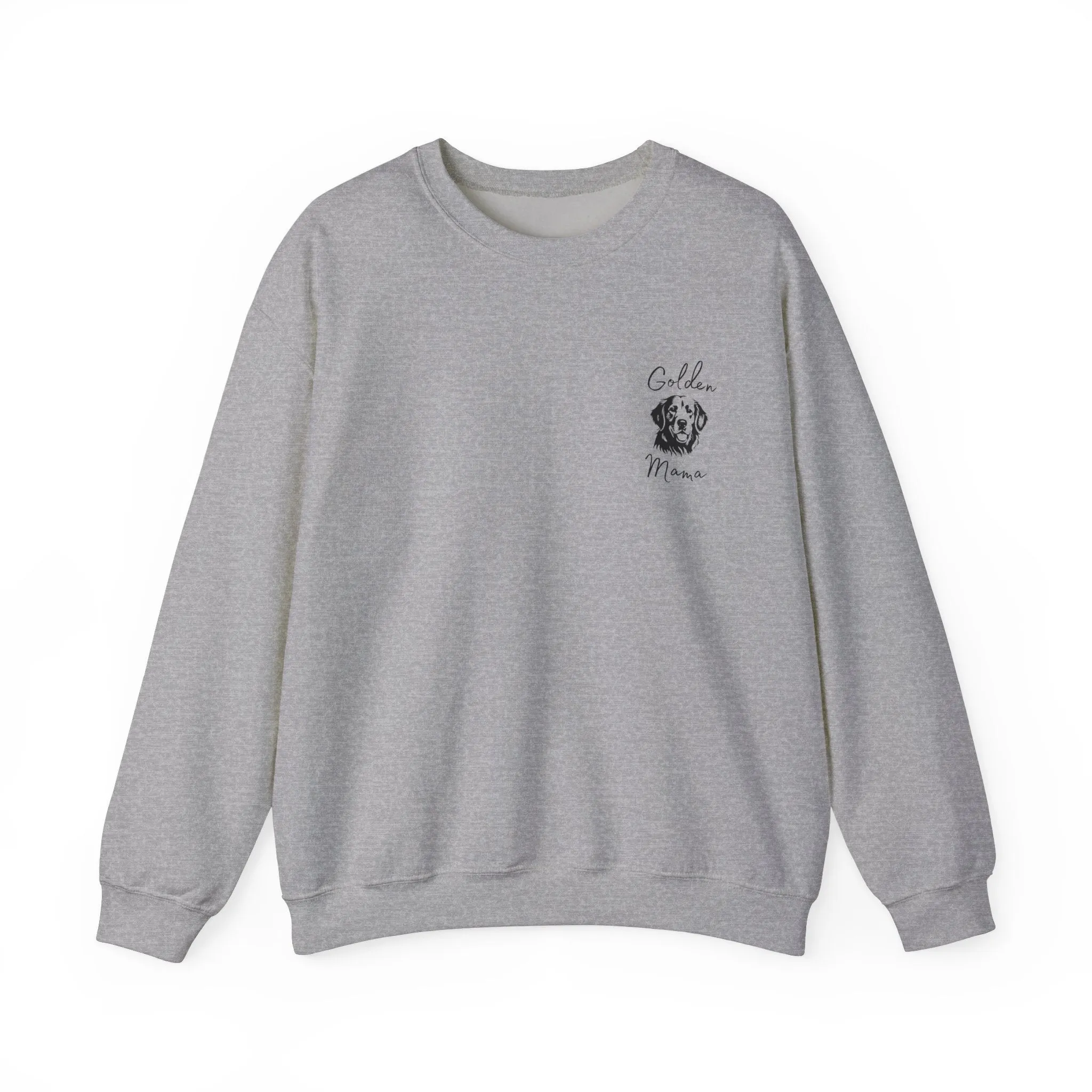Labrador Mama Crewneck Sweatshirt - Dog Lover College Style Gift for Her