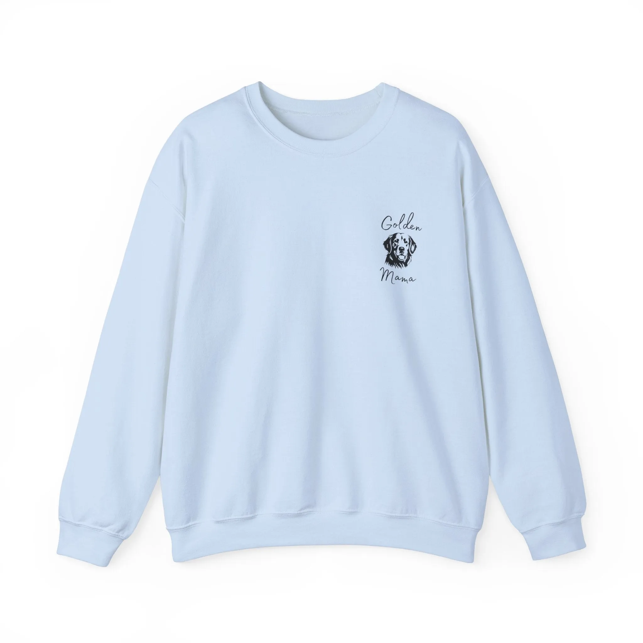 Labrador Mama Crewneck Sweatshirt - Dog Lover College Style Gift for Her