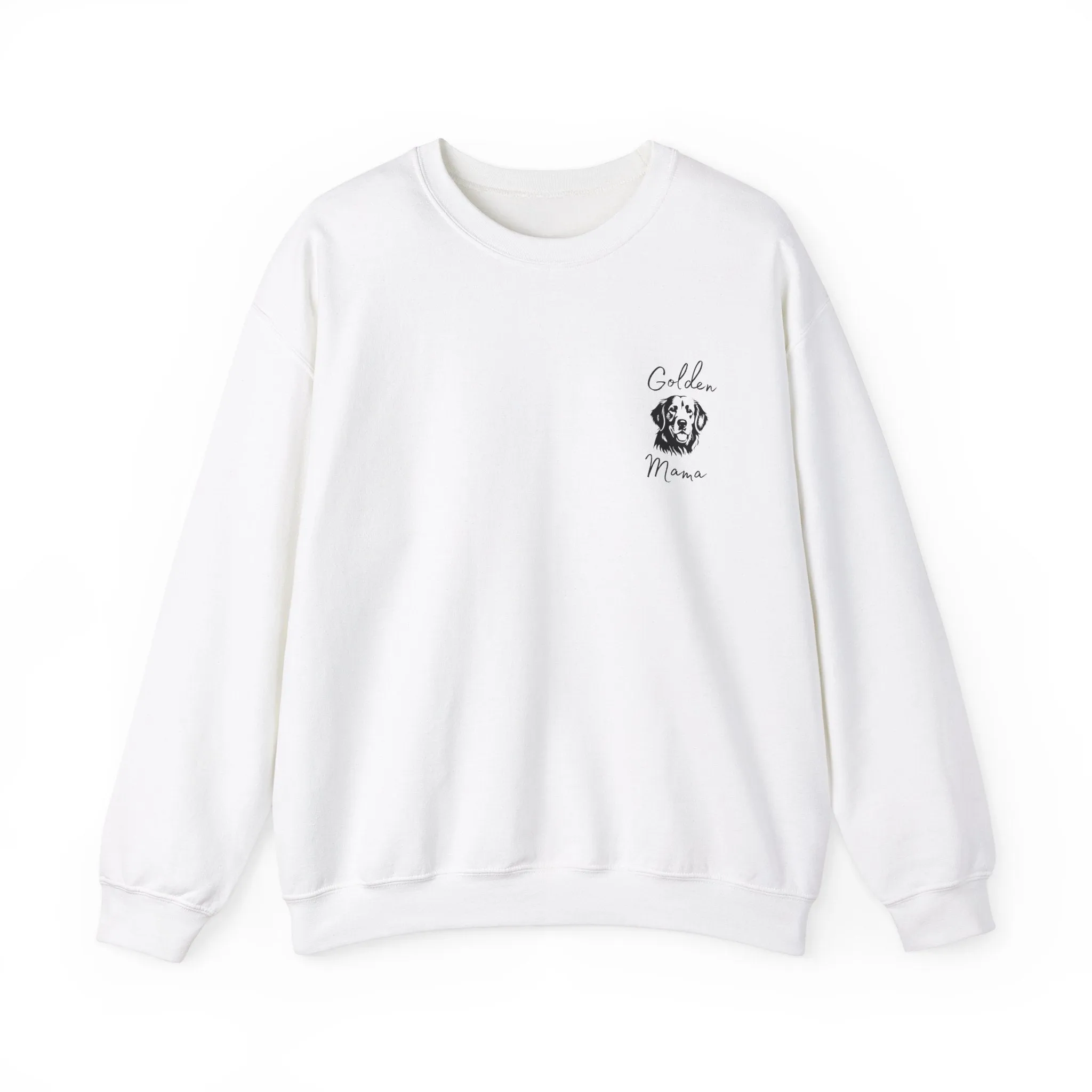 Labrador Mama Crewneck Sweatshirt - Dog Lover College Style Gift for Her