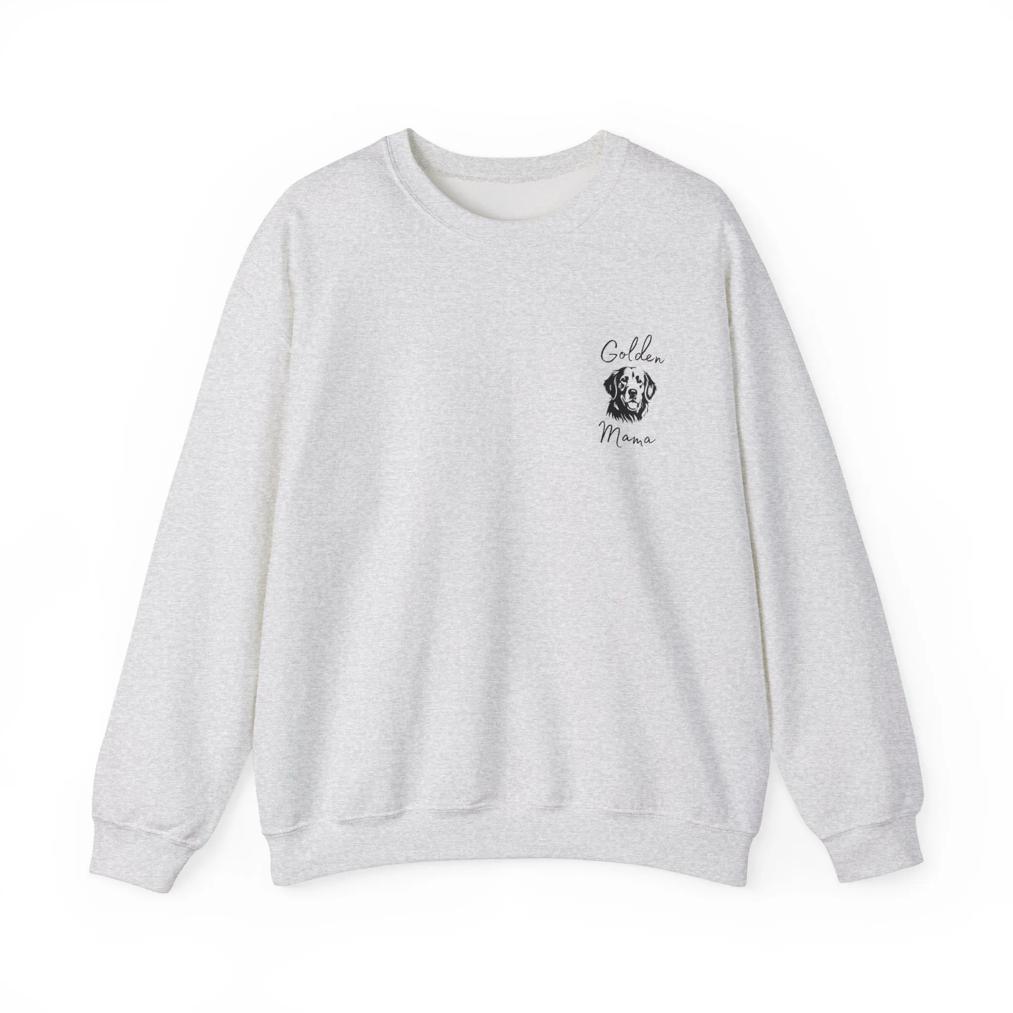 Labrador Mama Crewneck Sweatshirt - Dog Lover College Style Gift for Her