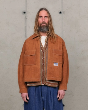 Pink Glow 555 Jacket - Brown Wonky-Wear