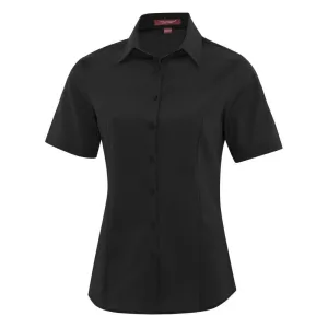 Ladies Everday Short Sleeve Shirt Black