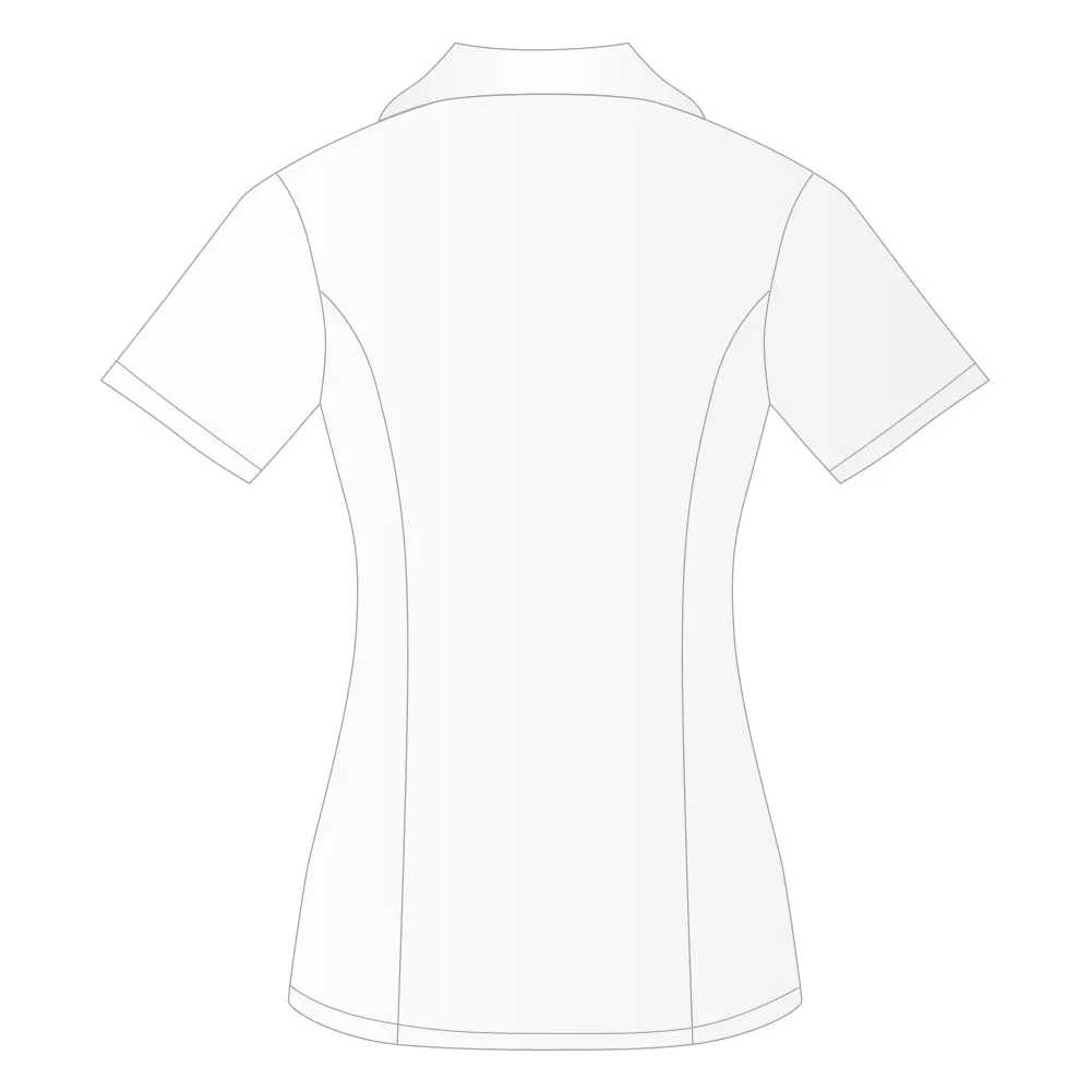 Ladies Everday Short Sleeve Shirt White