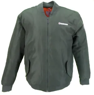 Lambretta Logo Olive Green MA-1 Bomber Jacket