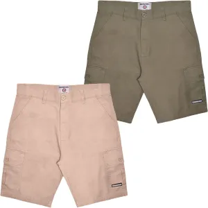 Lambretta Mens Cargo Shorts
