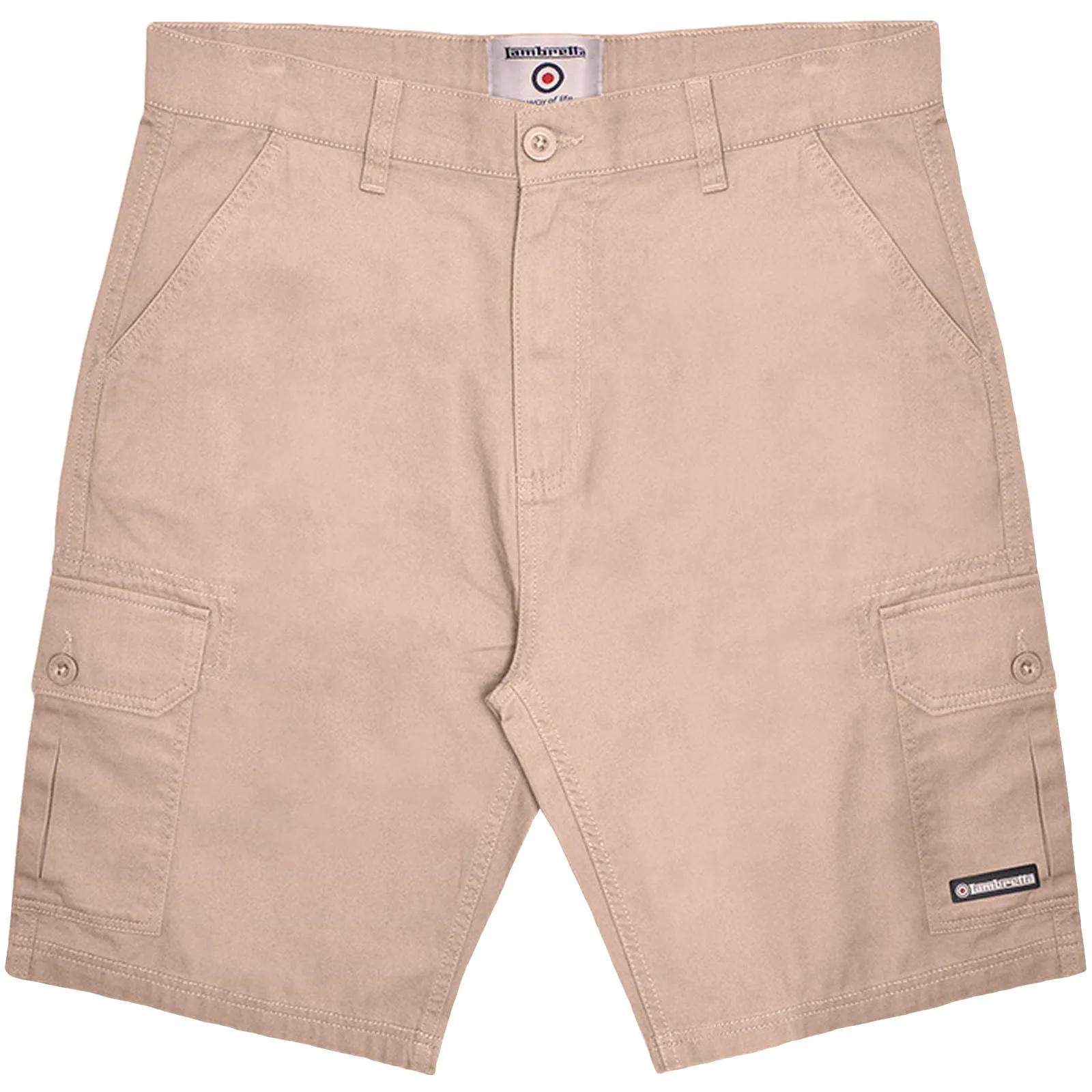 Lambretta Mens Cargo Shorts