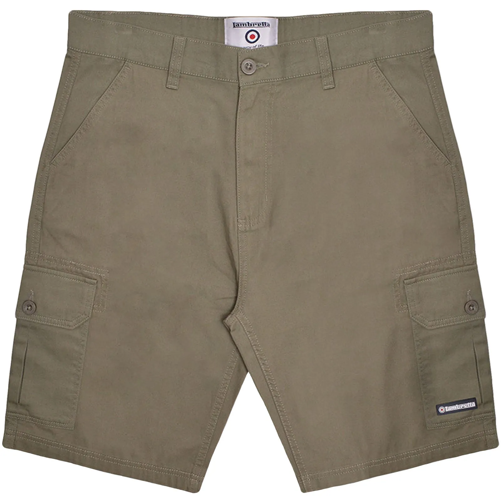 Lambretta Mens Cargo Shorts