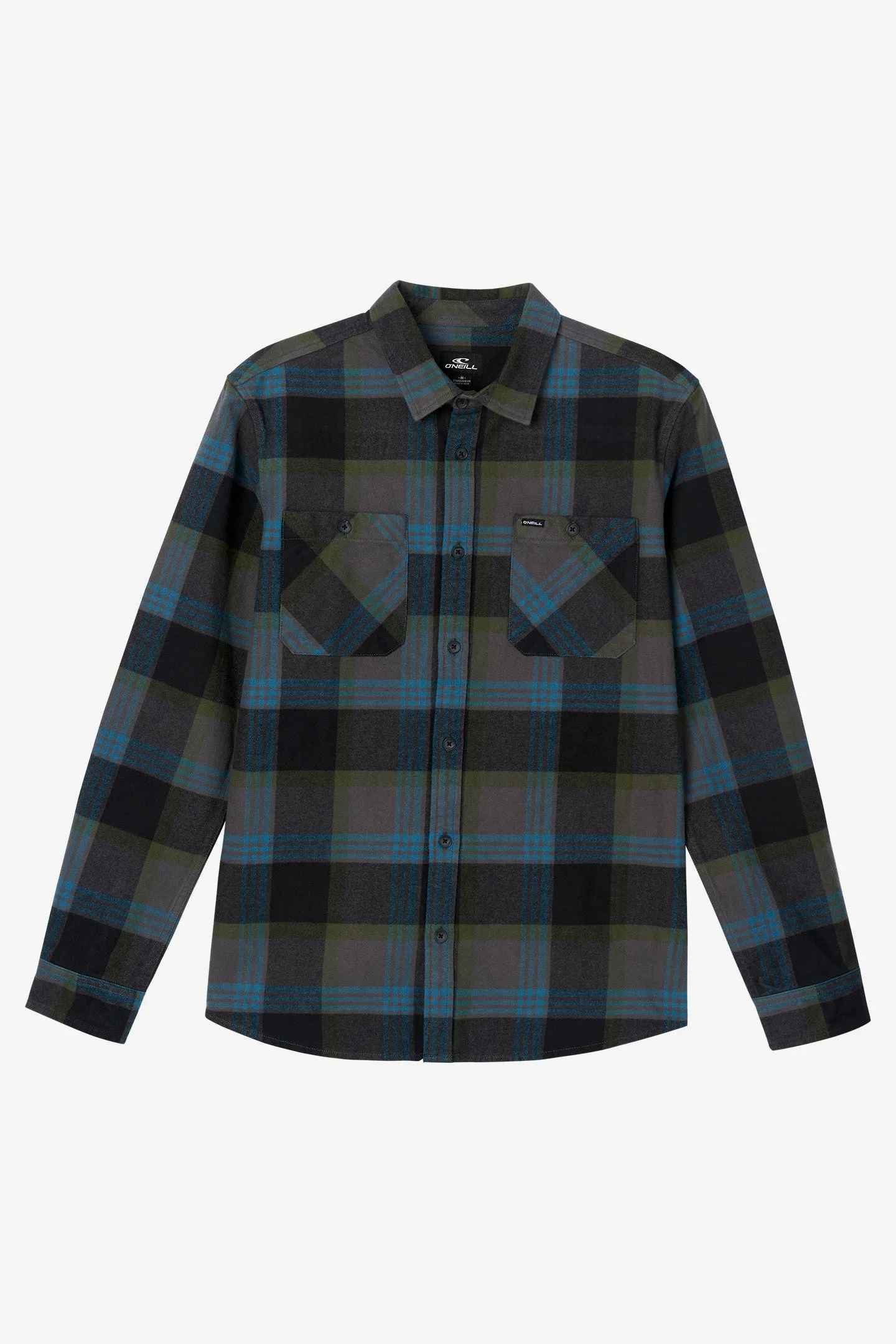 LANDMARKED FLANNEL LONG SLEEVE SHIRT