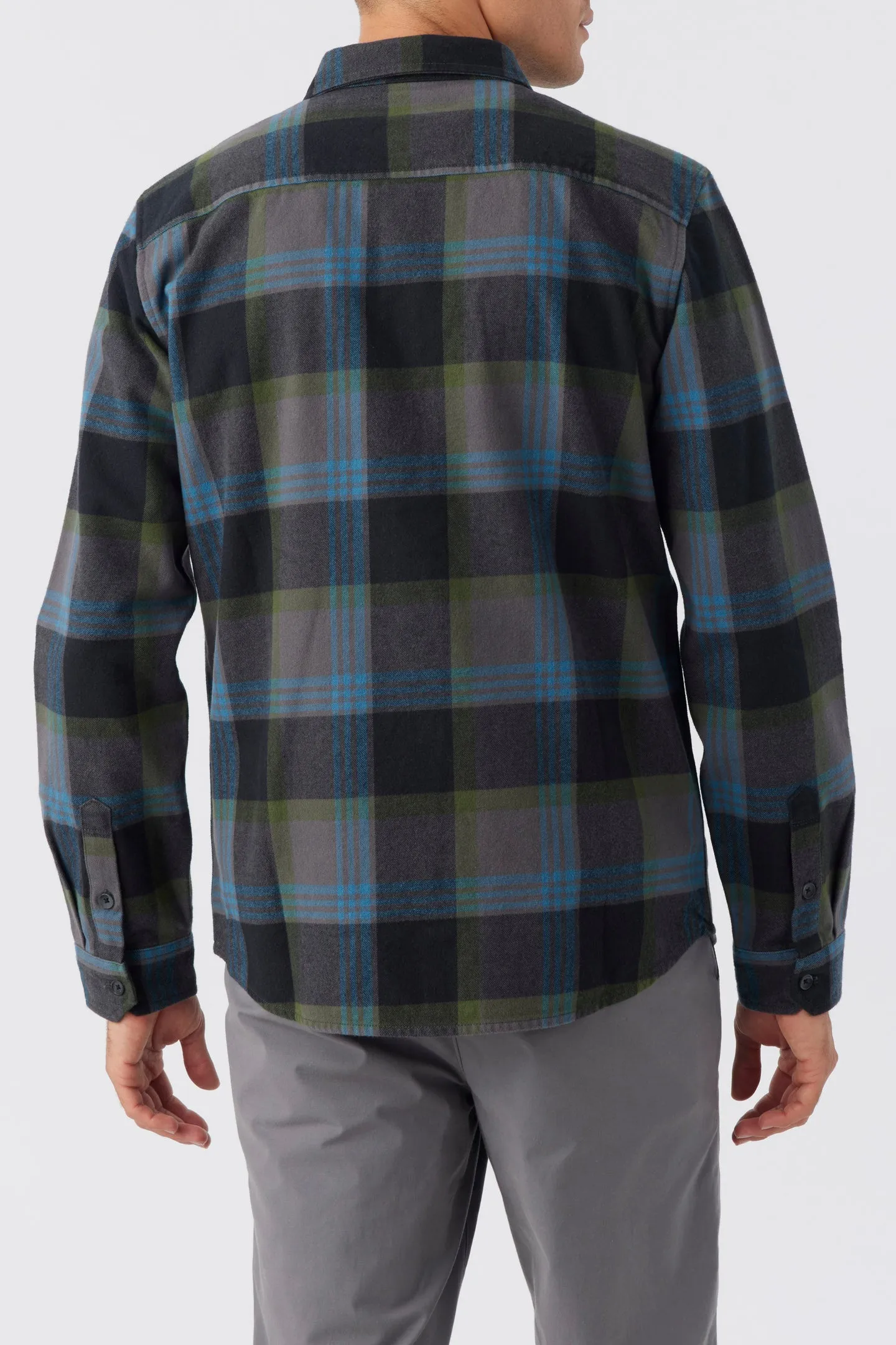 LANDMARKED FLANNEL LONG SLEEVE SHIRT